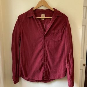 CP Shades Sloan Cord Shirt 21, size medium, color: matador